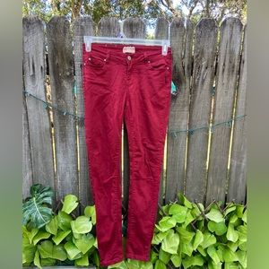 Alter’d state red slim fit pants. Size 26.